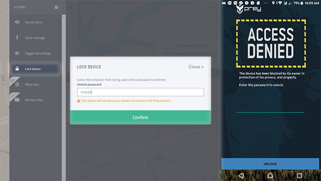Find smartphones, laptops lost accurately and effectively with Prey application Picture 10