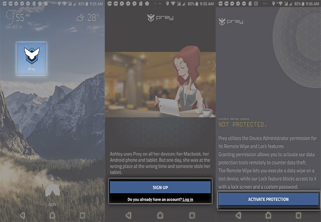 Find smartphones, laptops lost accurately and effectively with Prey application Picture 4