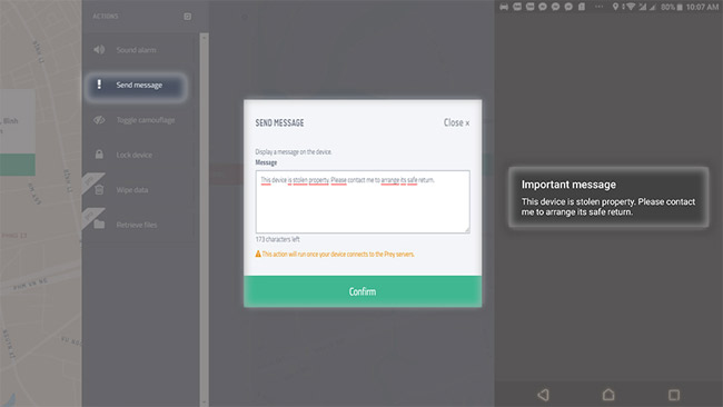 Find smartphones, laptops lost accurately and effectively with Prey application Picture 9