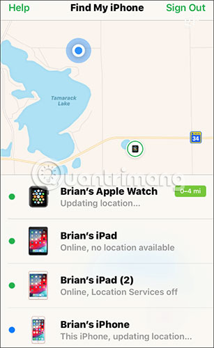 Find the lost Apple Watch with the Find My iPhone app Picture 9