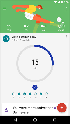 Fitness apps on the phone Picture 1
