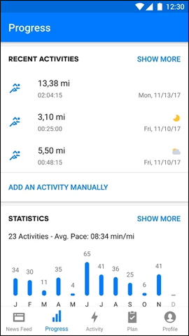 Fitness apps on the phone Picture 13