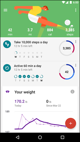 Fitness apps on the phone Picture 2