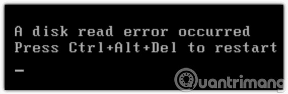 Fix A disk read error occurred on Windows Picture 1