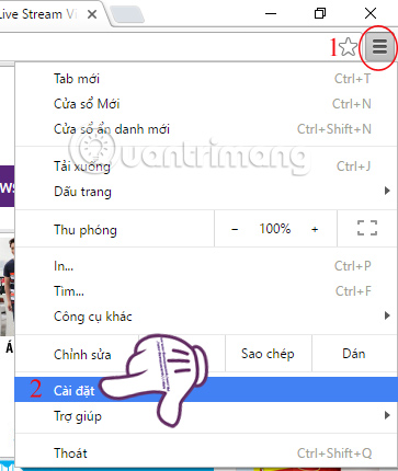 Fix blocking pop-ups when Stream Live Facebook videos on PC Picture 5