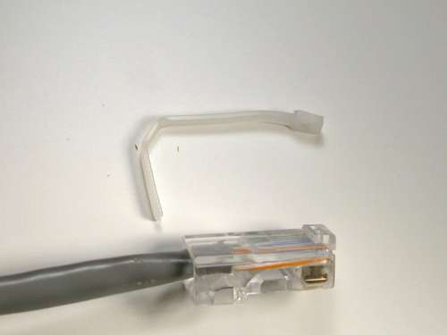Fix broken Ethernet plug Picture 6