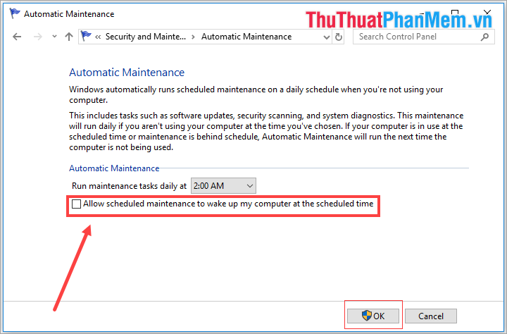 Fix computer error that automatically turns on when there is no user Picture 16