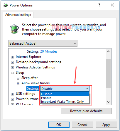 Fix computer error that automatically turns on when there is no user Picture 28