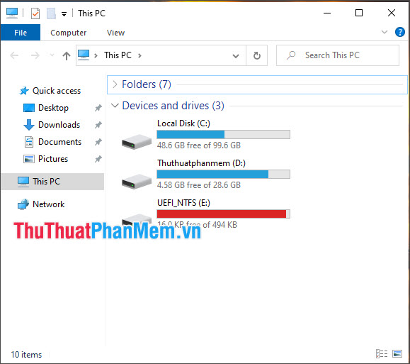 Fix Computer recognizes USB but does not display disk, data Picture 10