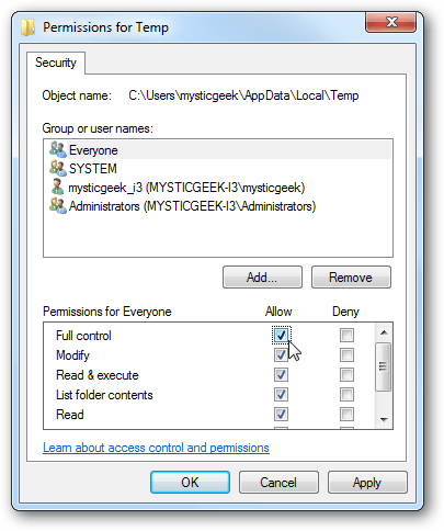 Fix Error 2203 when installing Office 2010 Picture 10