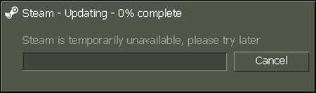 Picture 1 of Fix error 'Steam is temporarily unavailable, please try later'