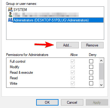 Fix error 'you need permission to perform this action' in Windows 10, 8.1 and 7 Picture 11