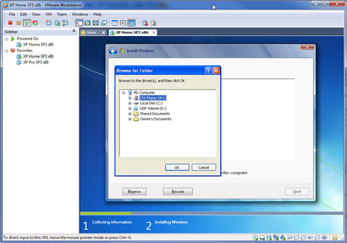 Fix errors when installing Windows 7 on a virtual XP machine Picture 12
