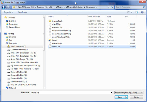 Fix errors when installing Windows 7 on a virtual XP machine Picture 8