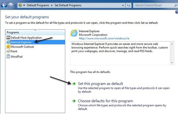 Fix errors when opening links in Outlook Picture 2