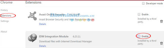 Fix IDM errors automatically download music on browsers Picture 6
