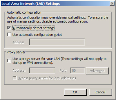 Fix Internet connection after virus infection Picture 1