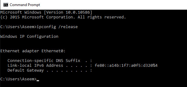 Fix IP address conflict error on Windows computer Picture 2
