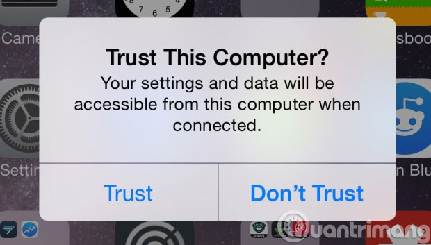 Fix PC error not receiving iPhone in iTunes Picture 2