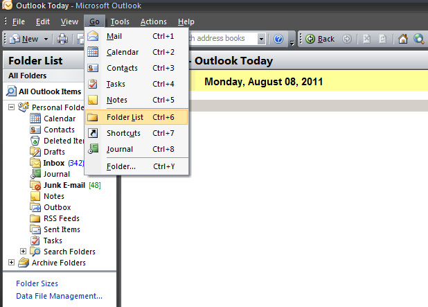 Fix PST file with Outlook's Inbox Repair tool Picture 4