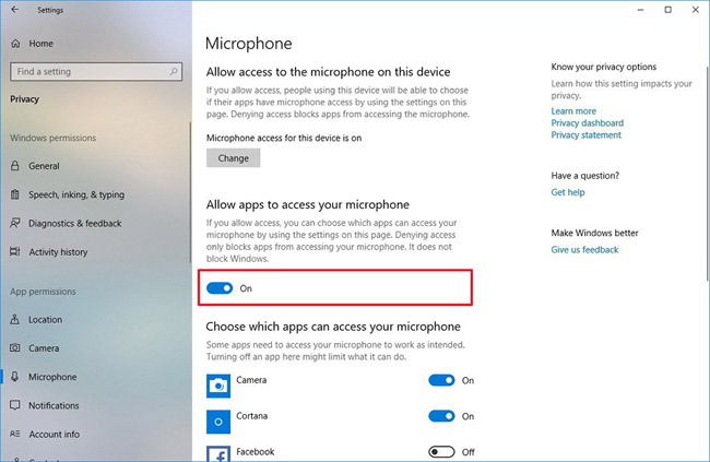 Fix some errors before and after upgrading Windows 10 April 2018 Update Picture 9
