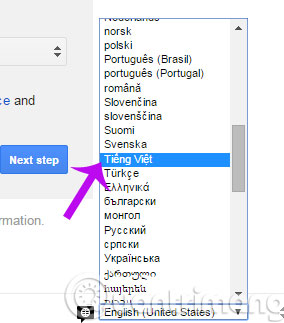 Fix the authentication message error when signing up for Gmail Picture 2