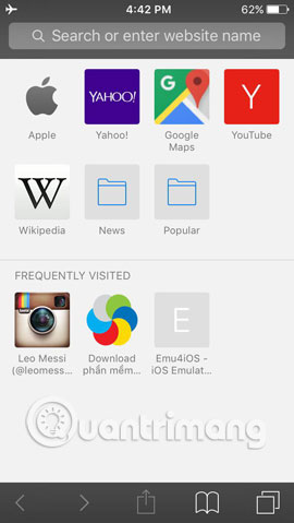 Fix the error that Safari automatically exits on iPhone / iPad Picture 8