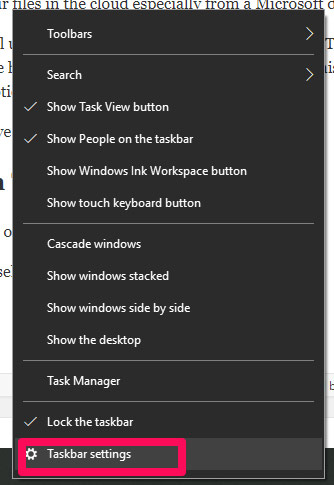 Fix the loss of the OneDrive icon on the taskbar in Windows 10