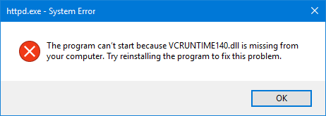 Fix the problem of missing the VCRUNTIME140.DLL file in Windows Picture 1