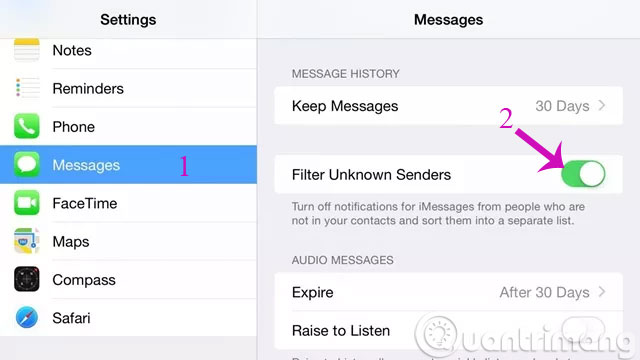 Fix the situation of Tet promotional spam messages on the phone Picture 3