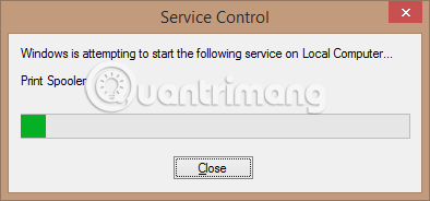 Fix the spooler print service service not running on Windows 10, 8.1, 7 Picture 6