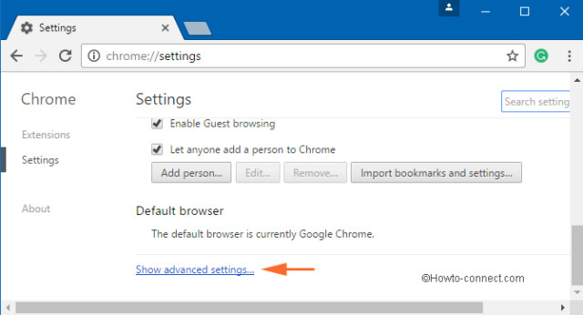 Fix the 'This site can't be reached' error in Chrome browser Picture 14