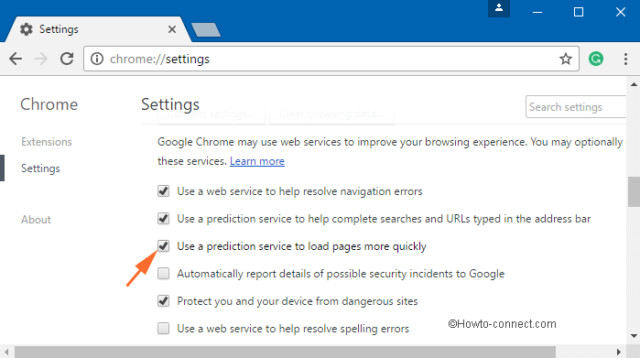 Fix the 'This site can't be reached' error in Chrome browser Picture 15