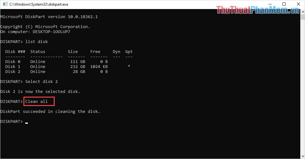 Fix USB error does not show capacity Picture 7