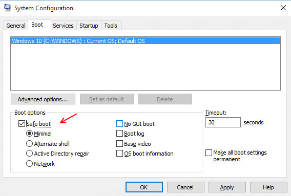 Fix Windows problems with MSconfig - TipsMake.com