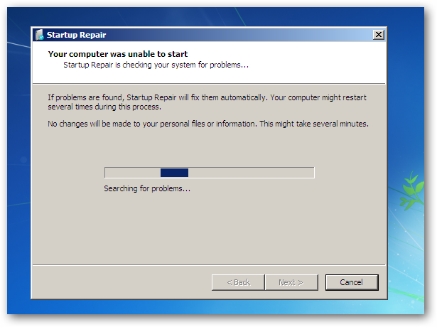 Fix Windows startup errors with Startup Repair Picture 7