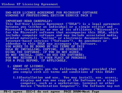 Fix Windows XP by reinstalling in Repair mode