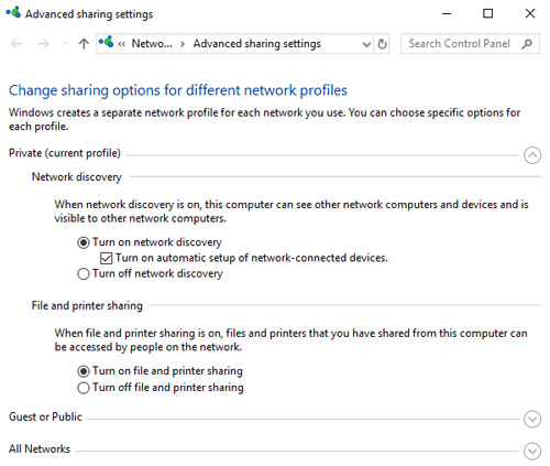 Fixed a problem with inactive Wi-Fi printers in Windows 10 Picture 4
