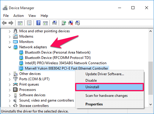 Fixing the error 'WiFi doesn't have a Windows 10 configuration IP validation' Picture 6