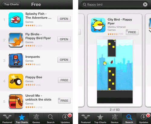 Flappy Bird's game 'eat by' Picture 5
