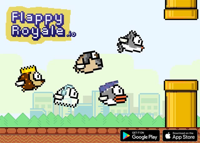 Flappy Royale - an interesting combination between Flappy Bird and Fortnite Picture 3