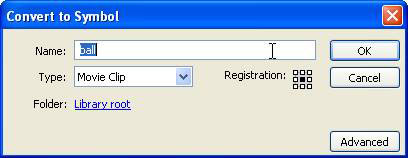 Flash CS4: Create a simple table tennis game Picture 18