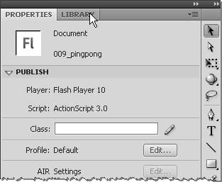 Flash CS4: Create a simple table tennis game Picture 51