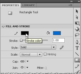 Flash CS4: use Shape Hint Picture 3