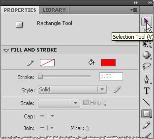 Flash CS4: use Shape Hint Picture 9