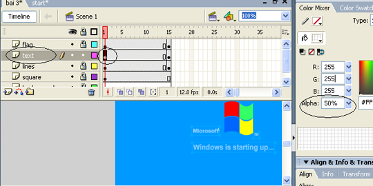 Flash - Simulating the windows startup process (P3) Picture 15