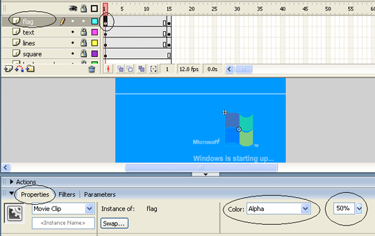 Flash - Simulating the windows startup process (P3) Picture 18