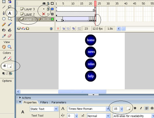 Flash - Strange menu Picture 20