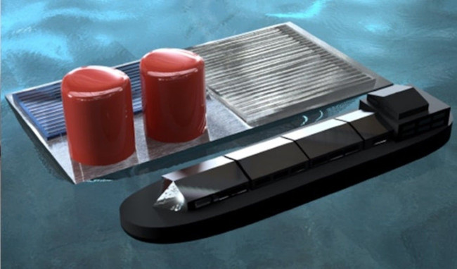 Floating equipment can obtain hydrogen gas from seawater Picture 1