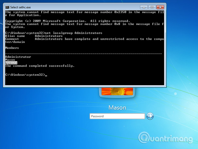 Forget Windows 7 password still logged in Administrator account, this is how to 'hack' Picture 10